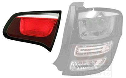 VAN WEZEL 0934924 Rear light Right, Inner Section-image-7654798