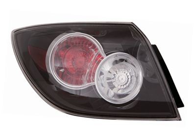 VAN WEZEL 2737921 Rear light Left, with bulb holder, Outer section-image-7654963