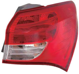 VAN WEZEL 8239932 Rear light Right, without bulb holder, Outer section-image-7655442