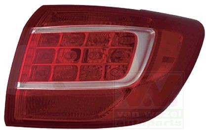 VAN WEZEL 8383932 Rear light Right, without bulb holder-image-7655486