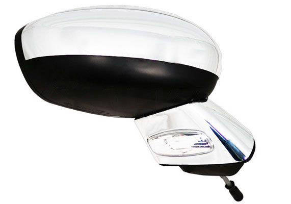 ALKAR 6130862 Specchietti retrovisori Dx, cromo, elettrico, convesso