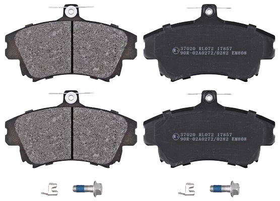 Kit Pastiglie Freno Con Verschleißwarnung 17,3 MM A. B. S. per U.a. Volvo S40 - Immagine 3