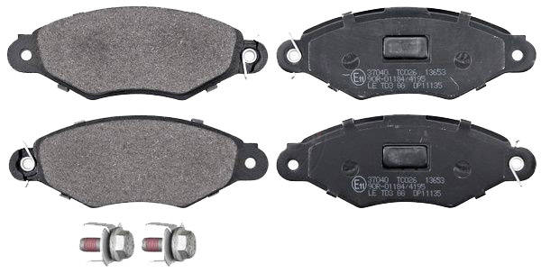 Pastiglia Freno Senza Verschleißsensor 18 MM A. B. S. per U.a. Renault Kangoo - Immagine 4