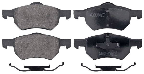 A.B.S. Kit pastiglie freno 37469 senza sensore usura integrato CHRYSLER: VOYAGER 4, Voyager / Grand Voyager 3, Grand Voyager IV