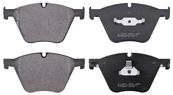 A.B.S. Kit pastiglie freno 37678 predisposto per visualizzazione avviso usura BMW: X5, X5, X6, ALPINA: B6 Gran Coupe