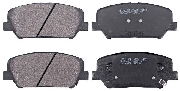 A.B.S. 37948 Jeu de plaquettes de frein avec indicateur d'usure KIA: cee‘d II 5 portes, cee‘d II Sportswagon, Pro cee‘d II 3 portes