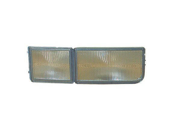 ALKAR 3311112 Blinker Stoßfänger, ohne Lampenträger, weiß