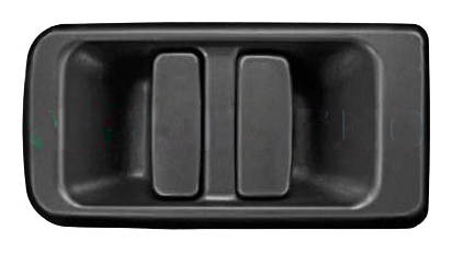 Miraglio Negru 80/531 Maner Usa Dreapta,