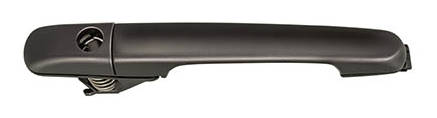 MIRAGLIO 80/554 Door Handle black, without lock barrel, Front and Rear-image-7738953