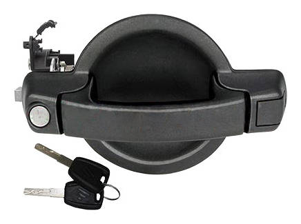 MIRAGLIO 80/503SC Door Handle black, without key, Rear-image-7739015