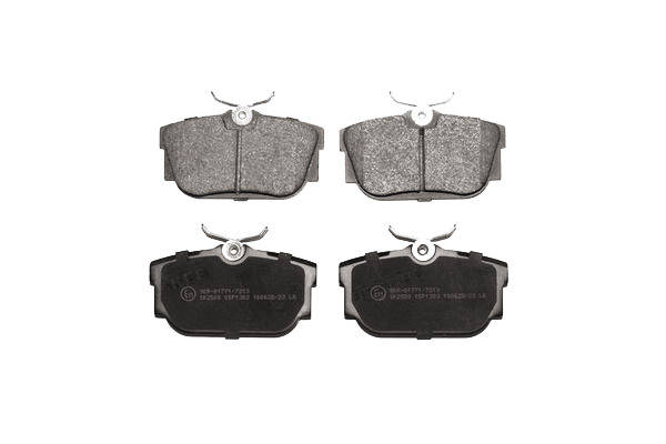 LPR 05P1303 Kit pastiglie freno non predisposto per visualizzazione avviso usura