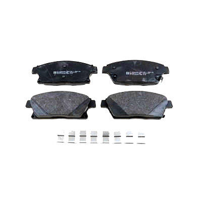 ZIMMERMANN 25034.185.2 Kit pastiglie freno Assale anteriore, con segnalatore acustico usura, con molla