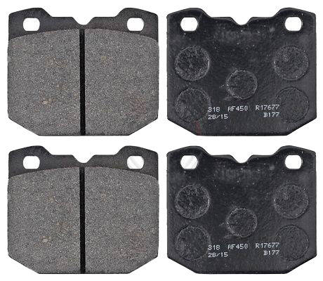 A.B.S. Kit pastiglie freno 36595 senza sensore usura integrato ALFA ROMEO: GTV
