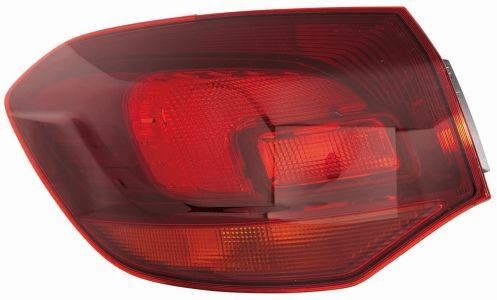 ABAKUS 442-1975L-UE2 Rear light Left, without bulb, Outer section, W5W-image-7859574