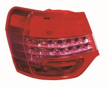 ABAKUS 552-1932L-UE Rear light Left, without bulb, Outer section, H21W-image-7860304