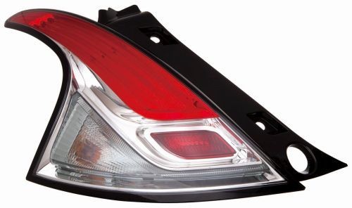 ABAKUS 666-1908L-UE Rear light Left, without bulb, W16W-image-7860555