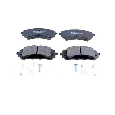 ZIMMERMANN 25895.185.2 Kit pastiglie freno Assale anteriore, con molla, con bulloni/viti