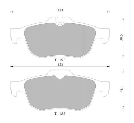 Side view of BOSCH 1 987 479 124 Hydraulic Oil 1L