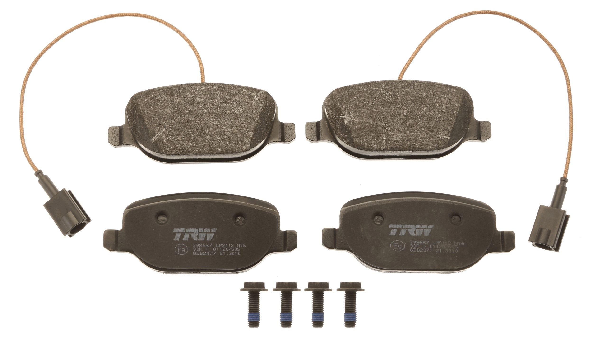 Trw Kit Pastiglie Freno, Freno A Disco Gdb2077 - Immagine 3
