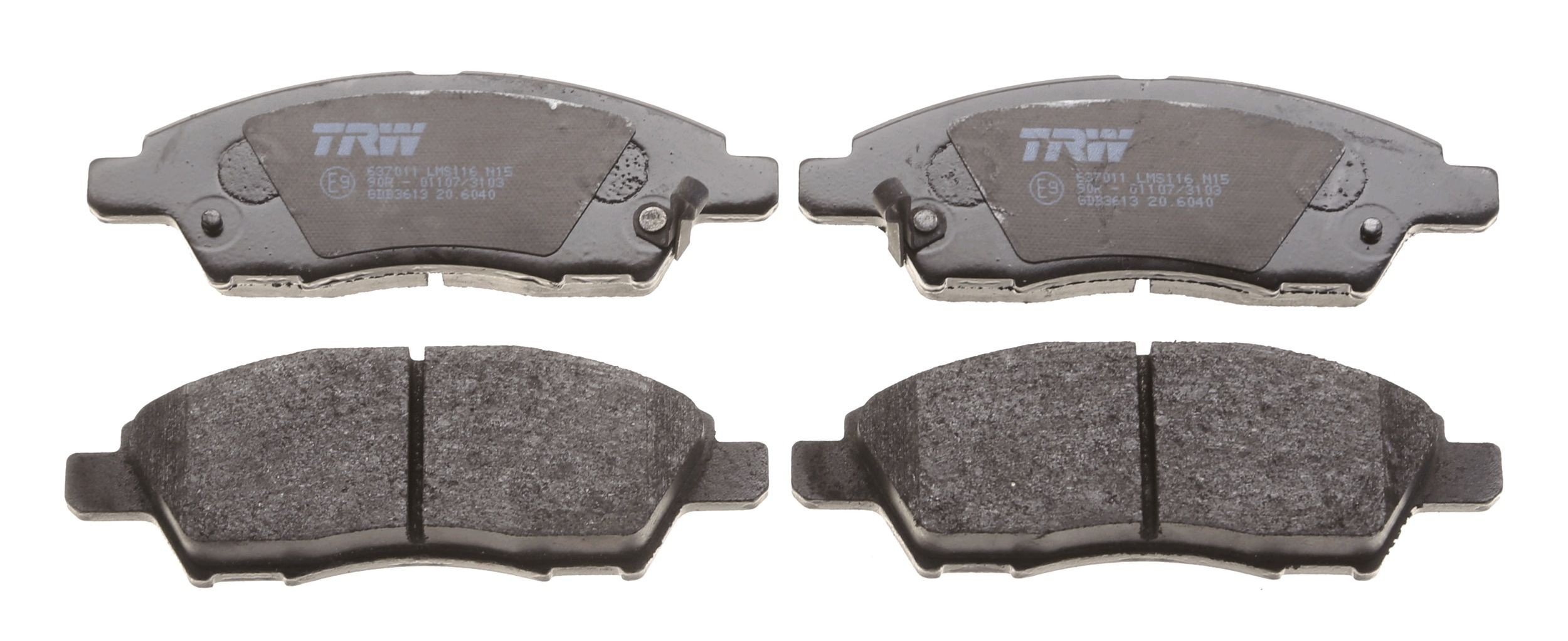 Trw Gdb3613 Placute Frana Cu Avertizare Acustica Uzura