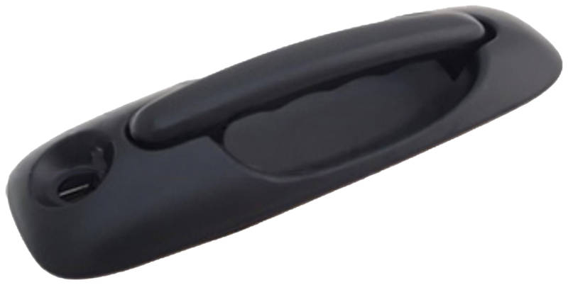 PRASCO DG0058047 Maniglia Apriporta anteriore Dx, nero, liscio, con foro per chiave