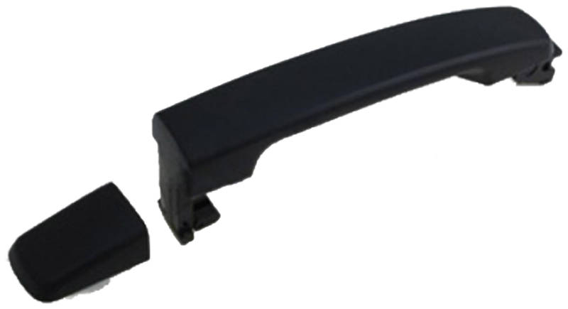 PRASCO DS8148017 Maniglia Apriporta anteriore Dx, nero, liscio