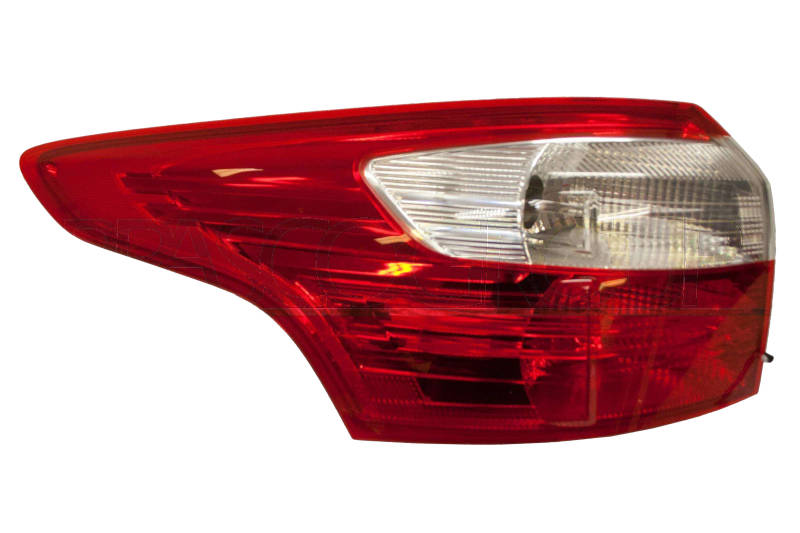 PRASCO FD4284174 Fanale posteriore TYC Sx, Sezione esterna, LED, con portalampada