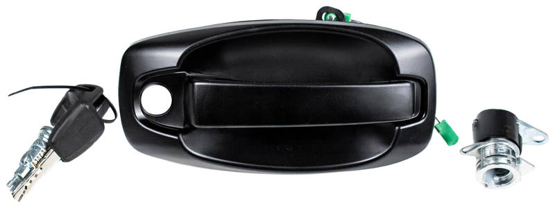 PRASCO FT9078301 Door Handle Vehicle Back Door, black, with key-image-7904638