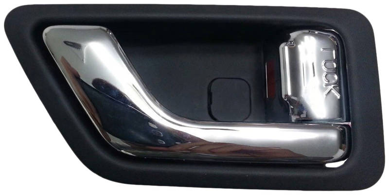PRASCO HN3308405 Door Handle Right Front, chrome/black-image-7904934