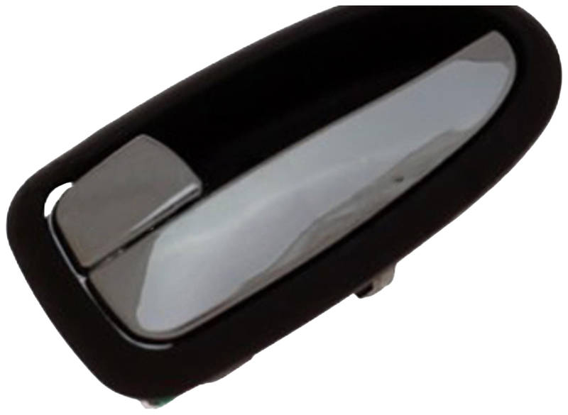 PRASCO HN7158606 Door Handle Left Front, chrome/black-image-7904970