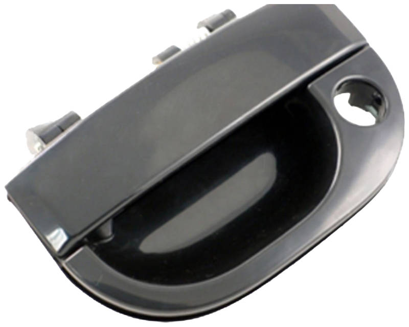PRASCO HN9228102 Maniglia Apriporta posteriore Sx, nero, liscio, per porta scorrevole, con foro per chiave