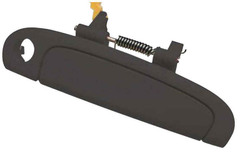 PRASCO KI3208001 Maniglia Apriporta anteriore Dx, nero, con foro per chiave