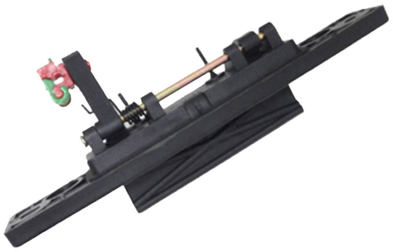 PRASCO KI7228801 Maniglia Apriporta Cofano/Sponda posteriore veicolo, nero, liscio
