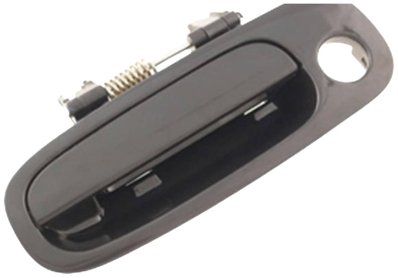 PRASCO TY2818008 Maniglia Apriporta anteriore Sx, nero, liscio, con foro per chiave