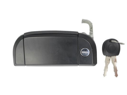 BLIC 6010-01-013401P Door Handle Left Front, with piston clip, black, with key-image-7921046