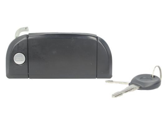 BLIC 6010-01-013402P Door Handle Right Front, with piston clip, black, with key-image-7921047
