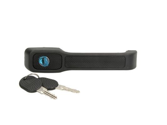 BLIC 6010-07-015401P Door Handle Left Front, with piston clip, black, with key-image-7921171