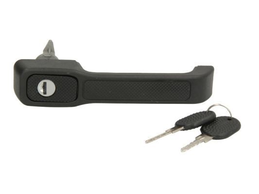 BLIC 6010-07-015402P Door Handle Right Front, with piston clip, black, with key-image-7921172