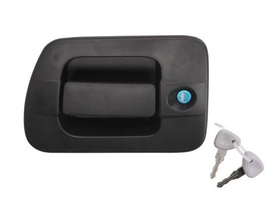 BLIC 6010-30-004401P Door Handle Left, with piston clip, black, with key-image-7921482