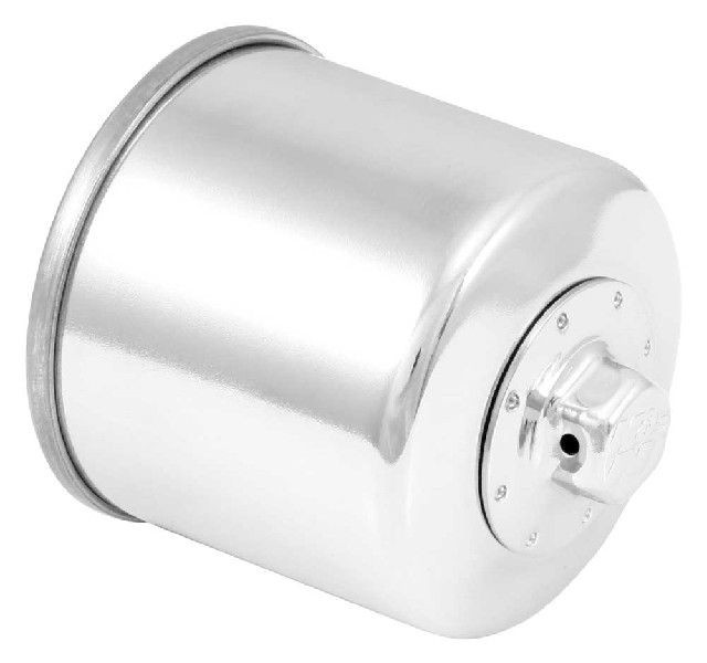 K&N Filters KN-138C Oil filter Chrome Oil Filter Spin-on Filter-image-7937691