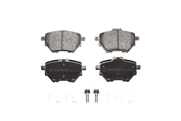 LPR 05P1838 Kit pastiglie freno con bulloni/viti