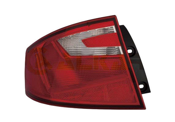 ALKAR 2211099 Rear light Left, without bulb holder, Outer section, PY21W-image-7995075