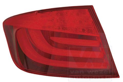 VAN WEZEL 0617921 Rear light Left, with bulb holder, Outer section-image-7997794