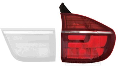 VAN WEZEL 0689932 Rear light Right, without bulb holder, Outer section-image-7997813