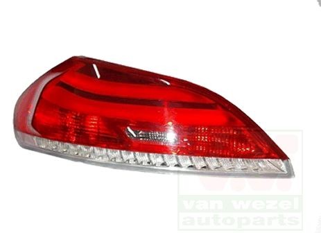VAN WEZEL 0697921 Rear light Left, with bulb holder-image-7997814