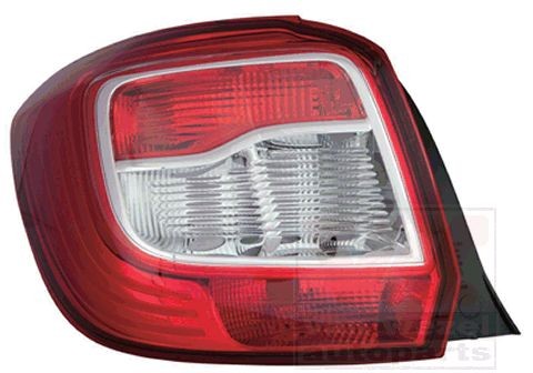 VAN WEZEL 1507931 Rear light Left, without bulb holder-image-7997852