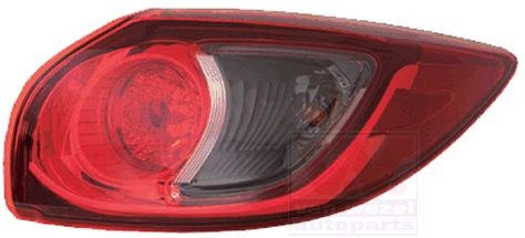 VAN WEZEL 2780932 Rear light Right, without bulb holder, Inner Section-image-7997929