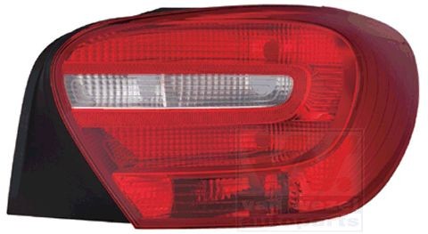 VAN WEZEL 3019922U Rear light Right, with bulb holder-image-7997942