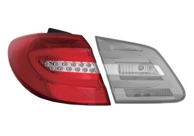 VAN WEZEL 3054925U Rear light Left, with bulb holder, Outer section-image-7997969