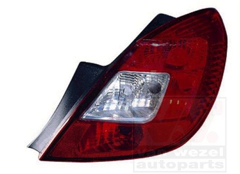 VAN WEZEL 3750938 Rear light Right, without bulb holder-image-7998028